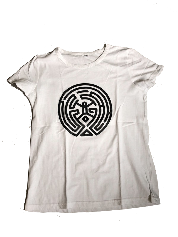 Westworld T-Shirt Labyrinthe Blanc