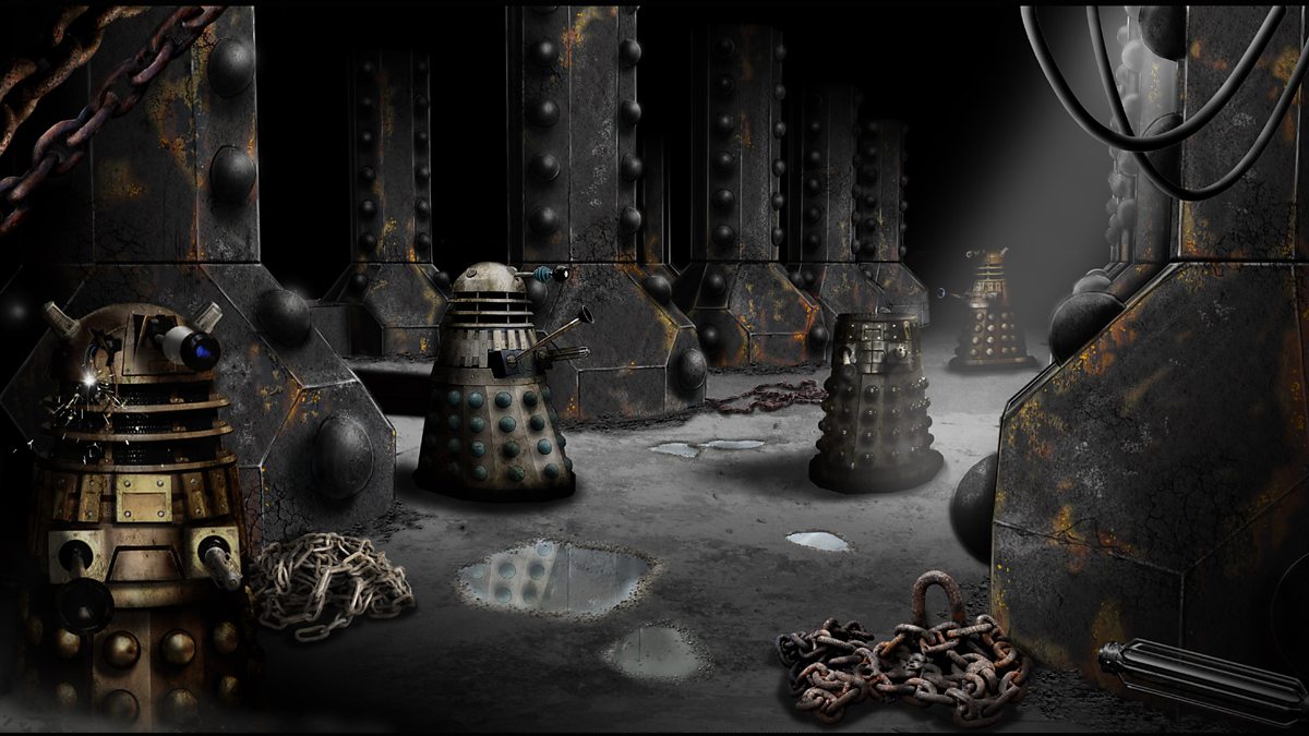 Artwork de l'Asile des Daleks